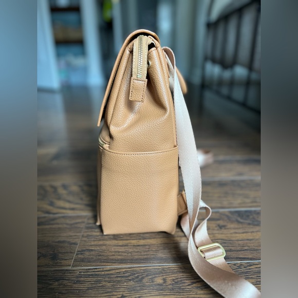 Freshly Picked Mini Classic Diaper Bag-Butterscotch - Picture 4 of 8